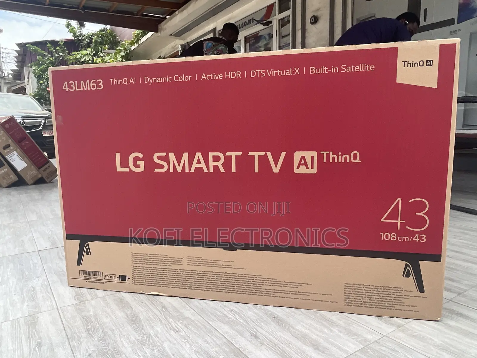 Screen to Mobile Mirroring LG 43′′Smart Full HD HDR LED TV