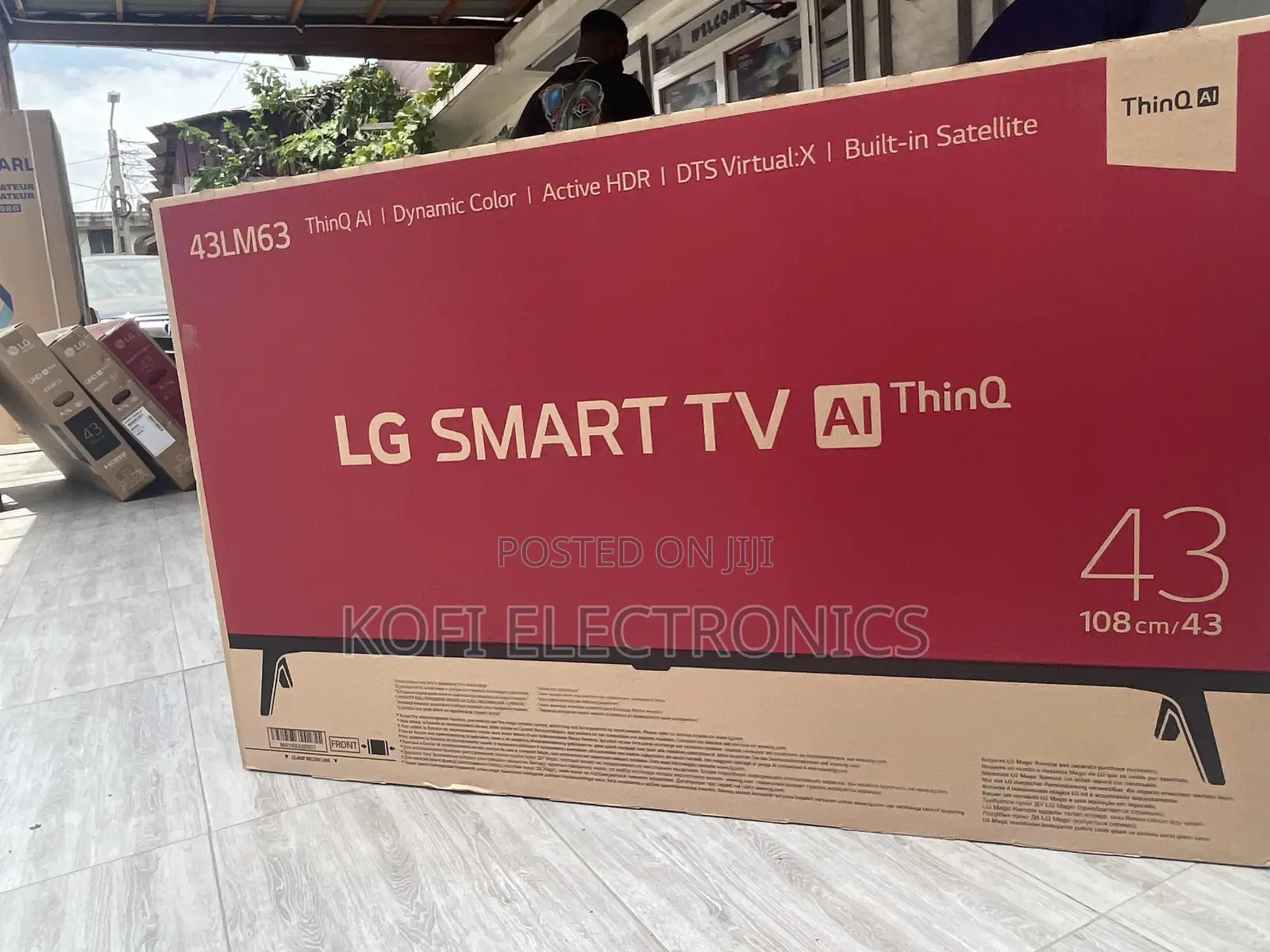 Screen to Mobile Mirroring LG 43′′Smart Full HD HDR LED TV