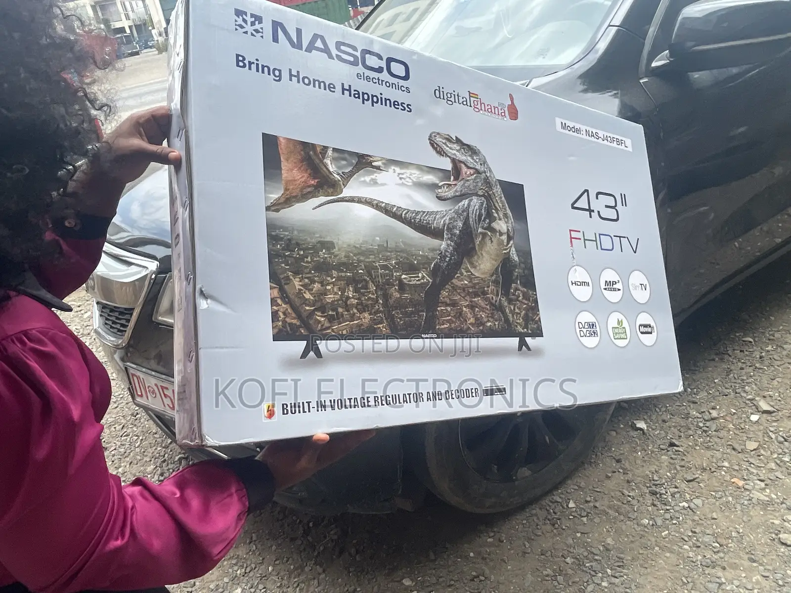 Ready to Watch Nasco 43inch Digital Satellite TV (NAS-B43FB)