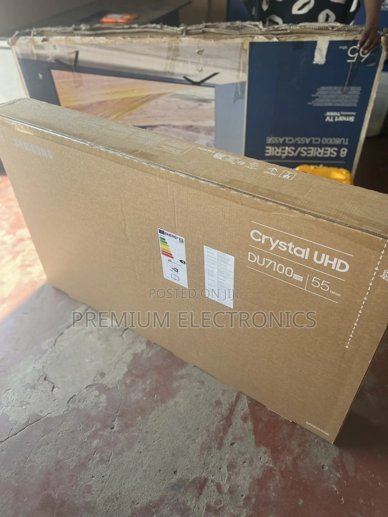 Samsung Made In Europe 55” 2024 Crystal Uhd Ue55du7172 Tv