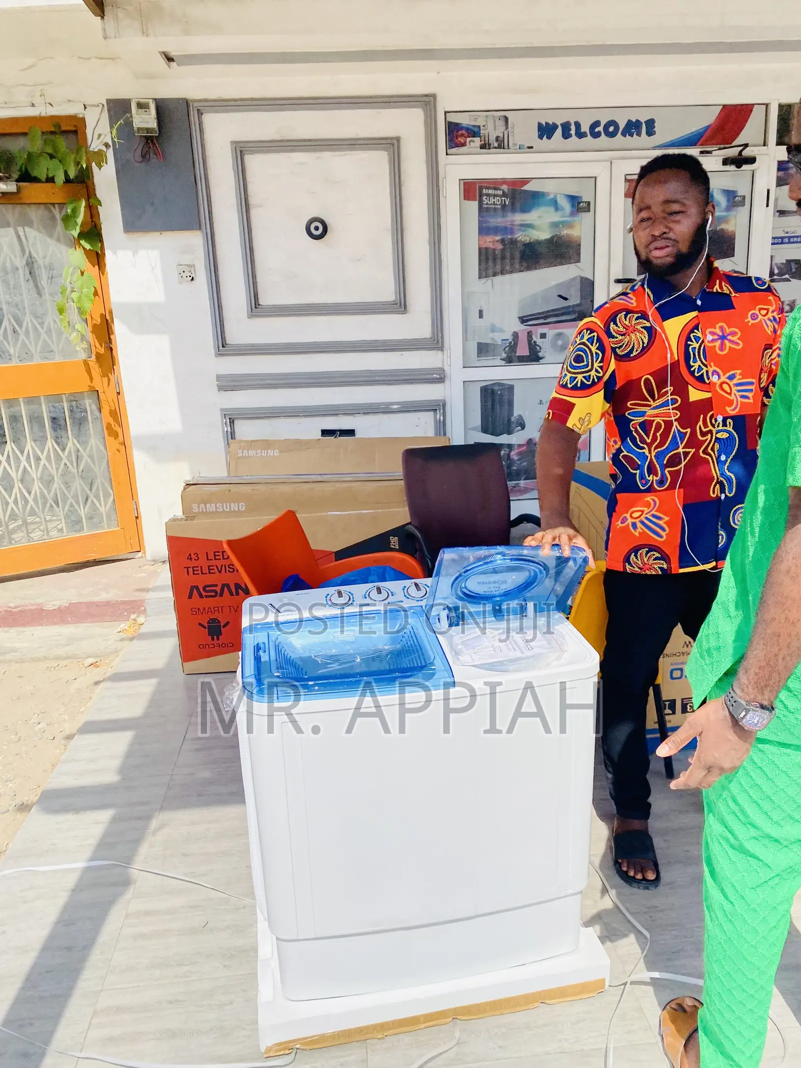 New Nasco 7kg Semiautomatic Washing Machine
