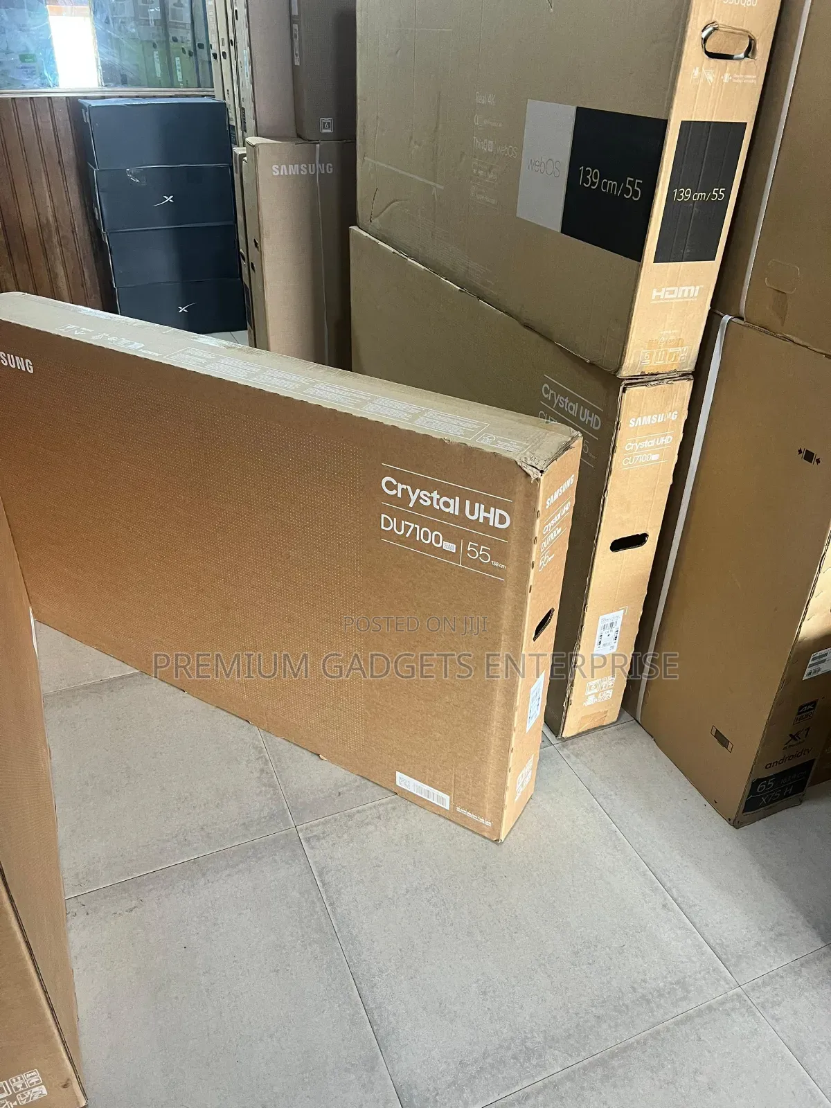 Fresh European 2024 Samsung 55" 55du7000 Crystal Uhd Tv