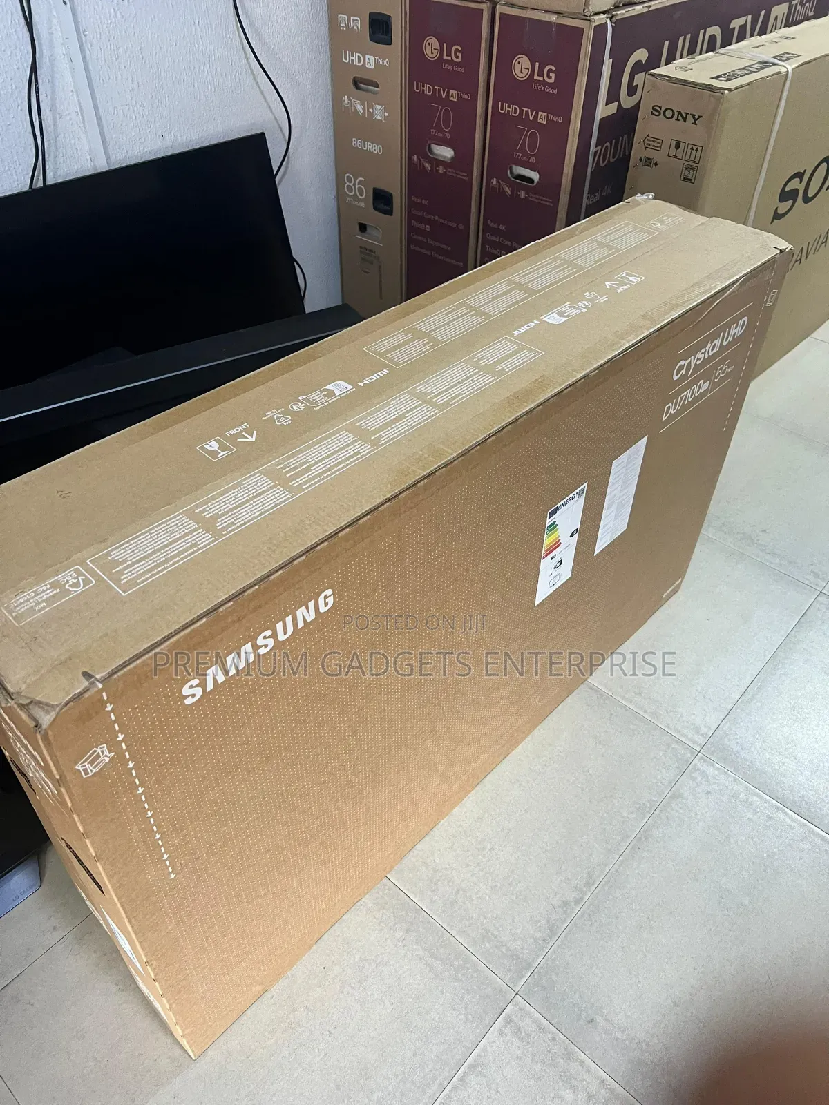 Fresh European 2024 Samsung 55" 55du7000 Crystal Uhd Tv
