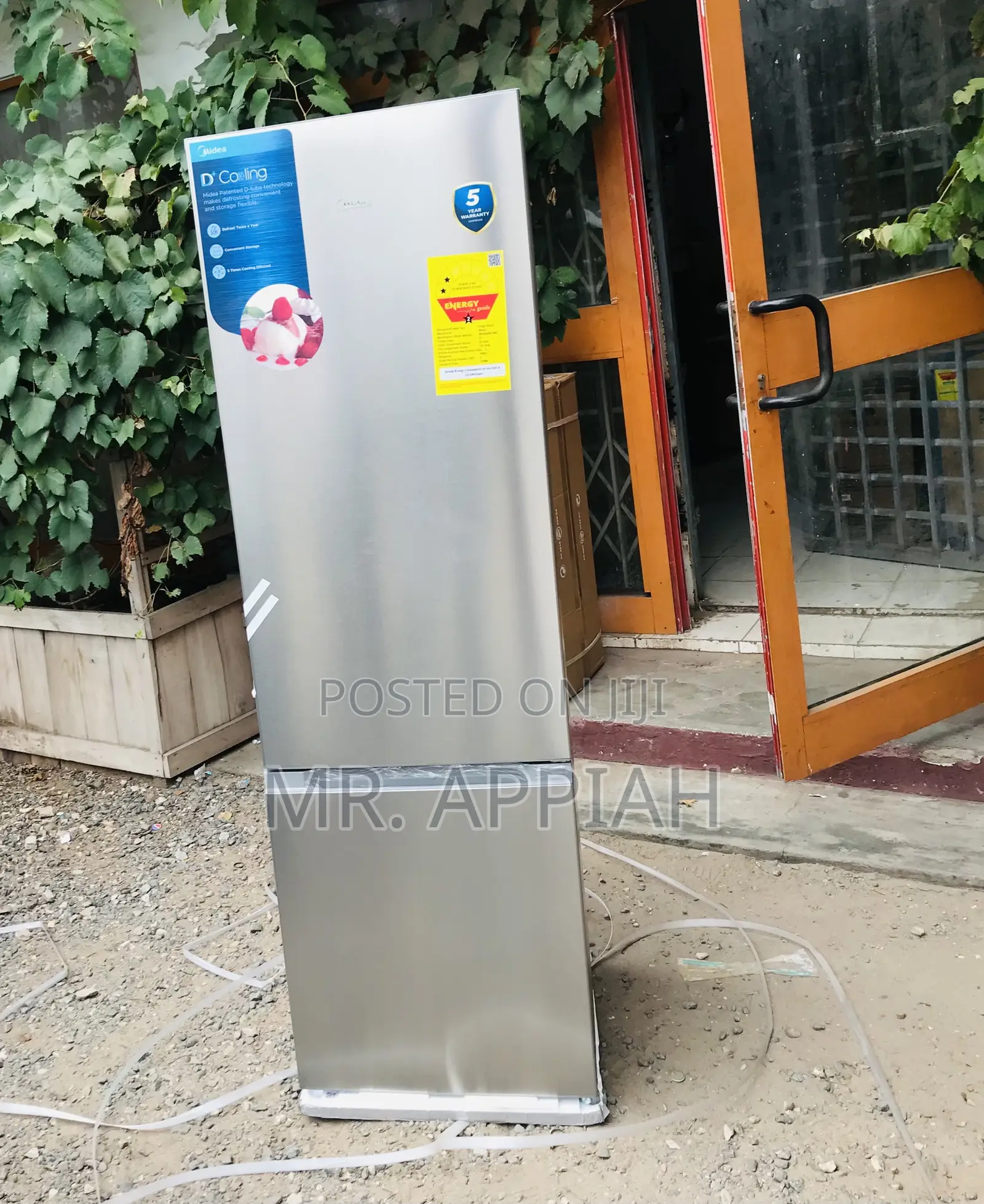 Quality Midea MDRB369FGN02 262ltrs Double Door Fridge