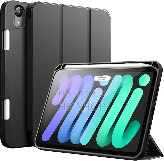 Slim Shockproof Smart Case With Pencil Holder for iPad Mini6