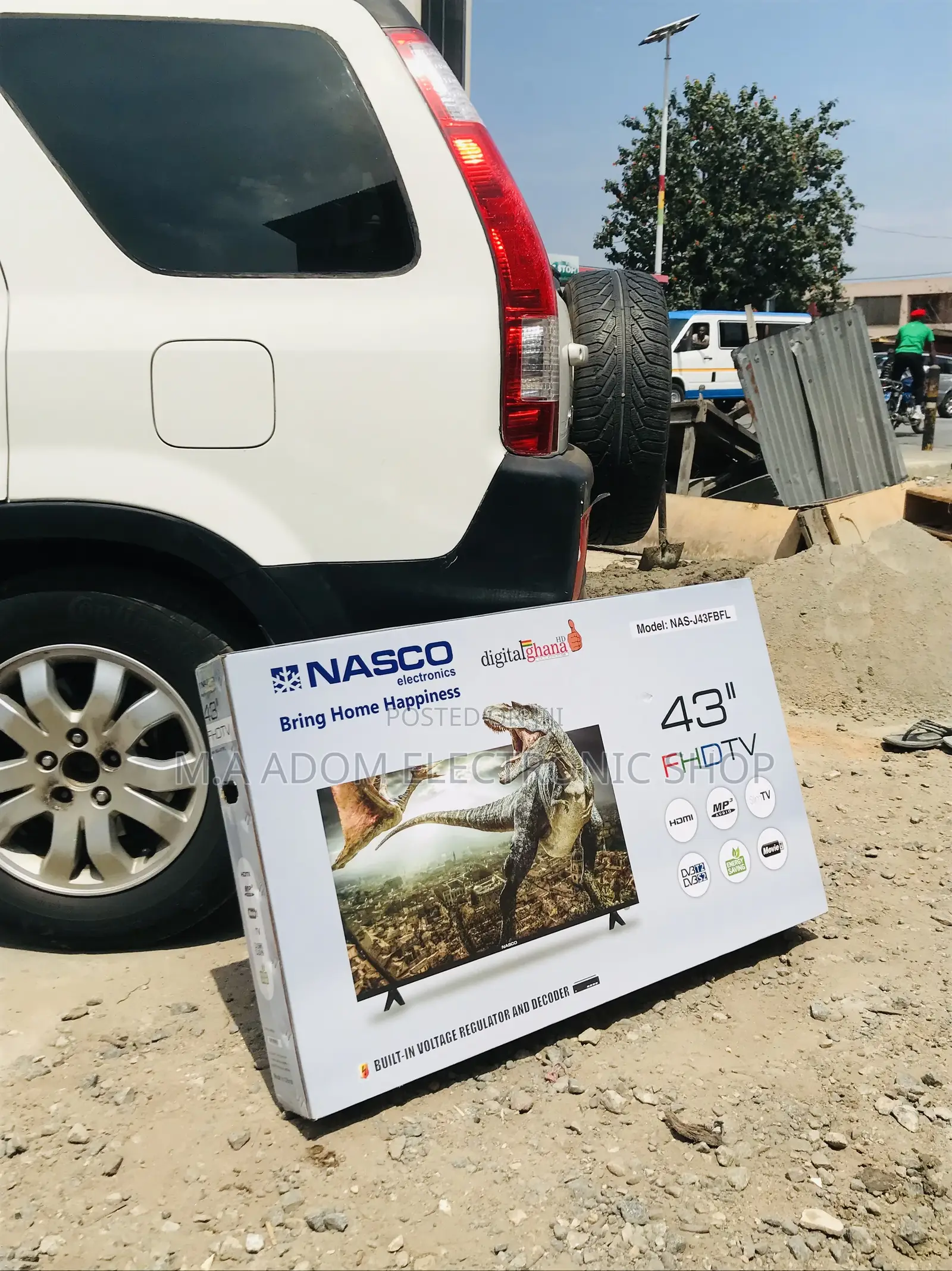 Original Nasco 43 Inch Full HD Digital Satellite Tv.