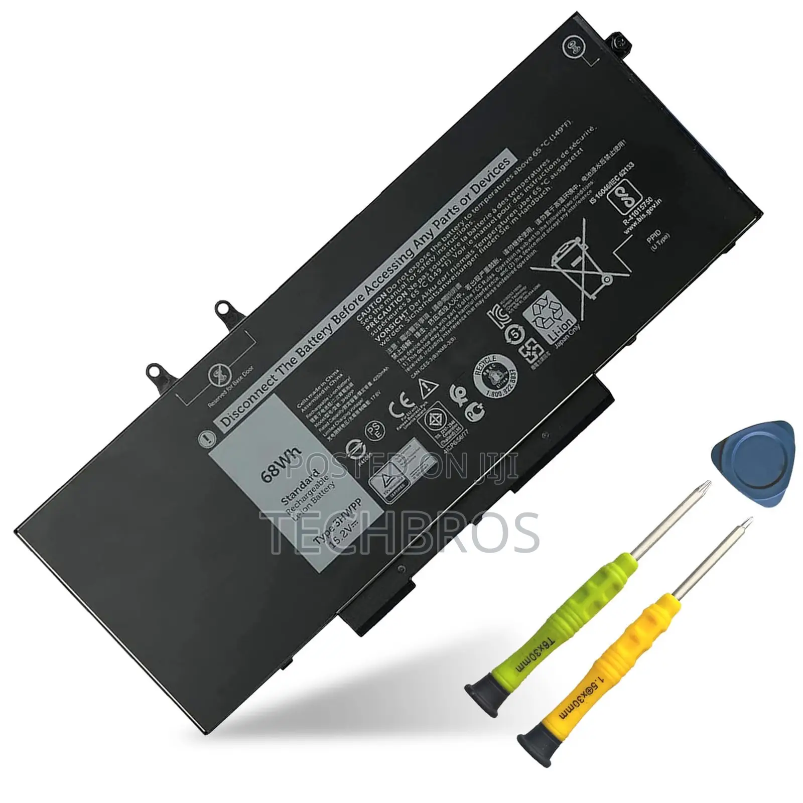 Original Battery For Latitude 5501 Precision 3541 - 3hwpp