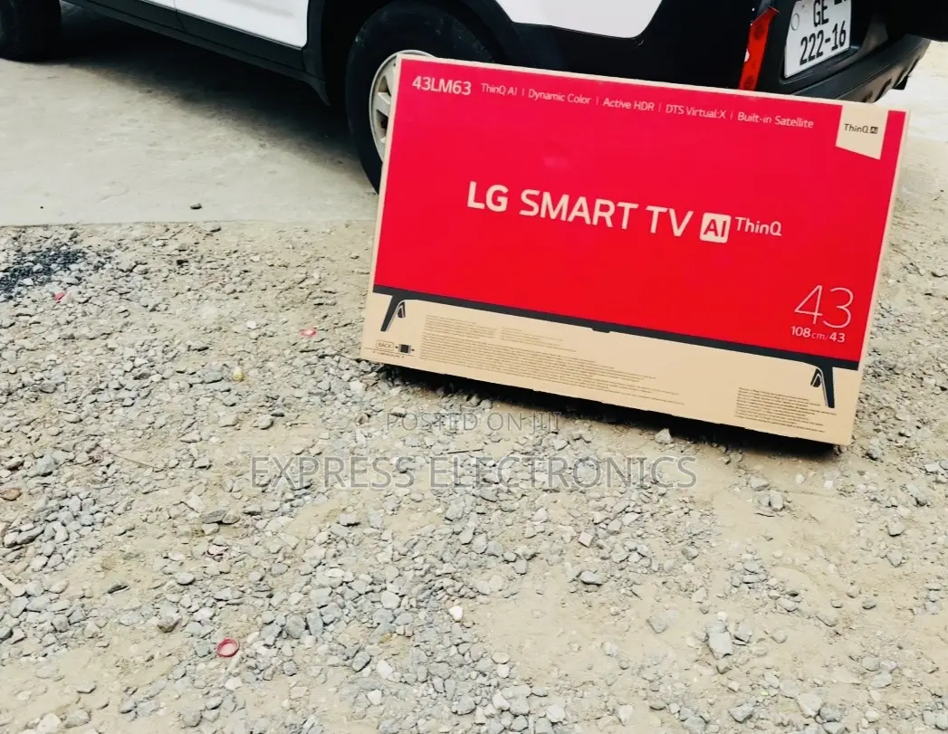 Durable Materials FHD Smart Satellite LG 43”LM63