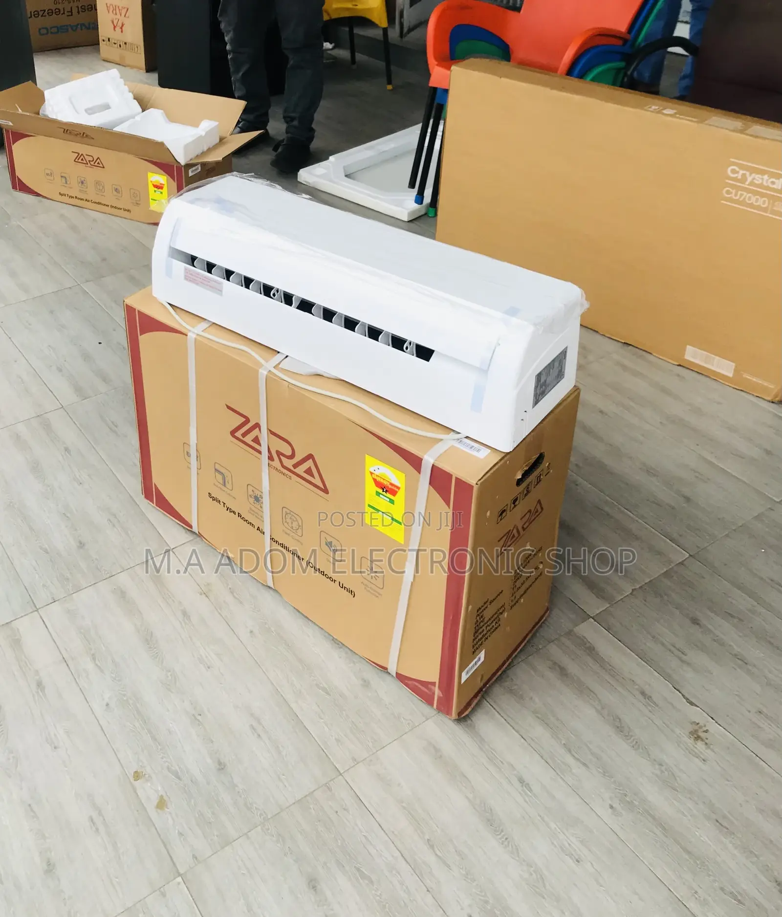 Fast Chilling Zara 2.5hp Non Inverter Air Conditioner(White)