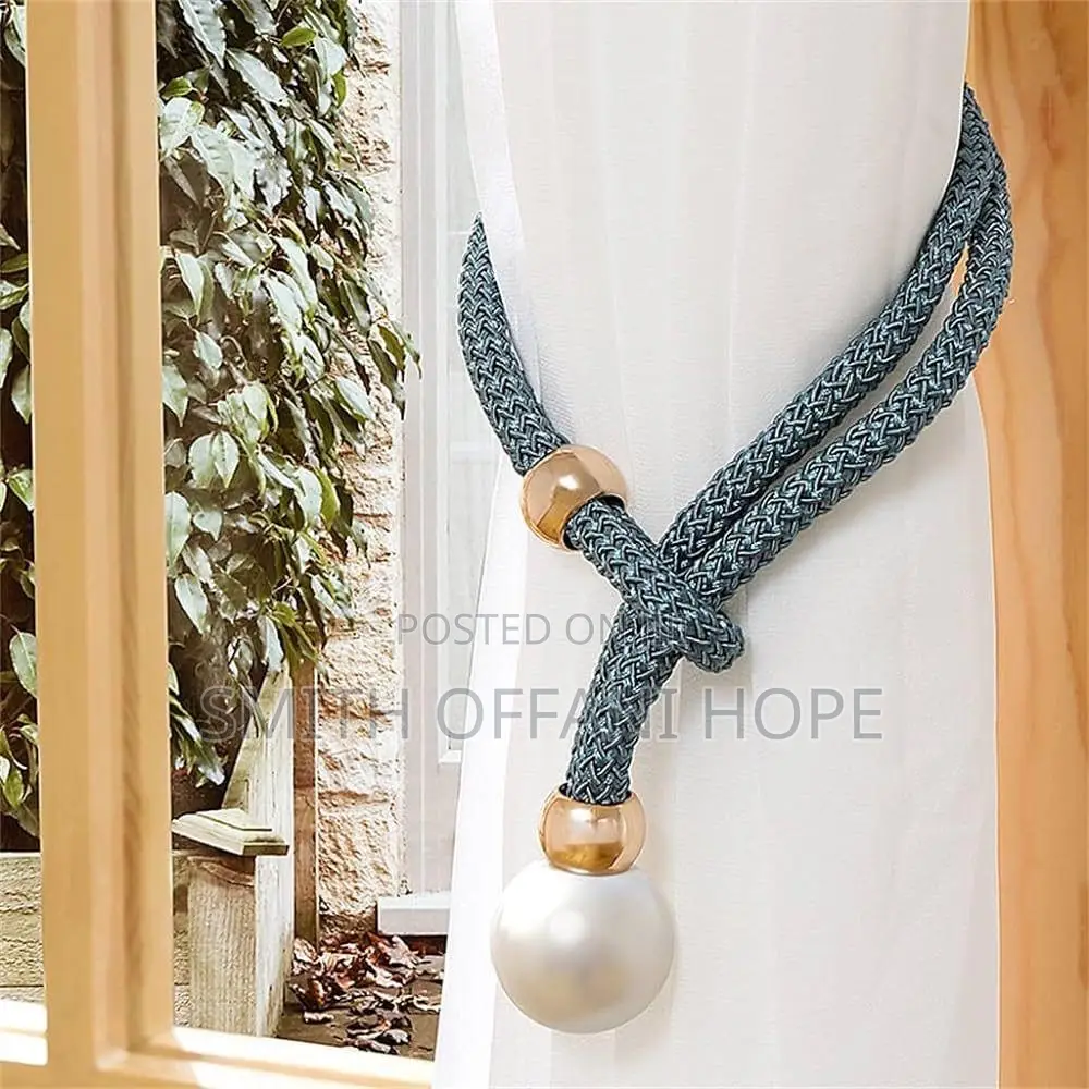 “Effortless Elegance With Tie-Back Curtains”