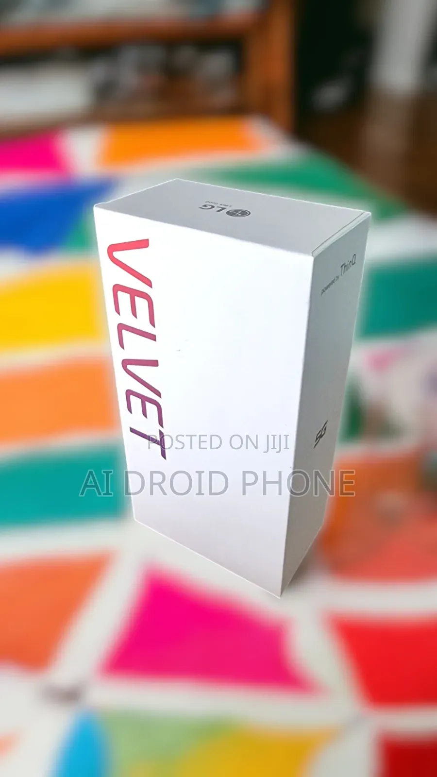 New LG Velvet 128 GB Gray