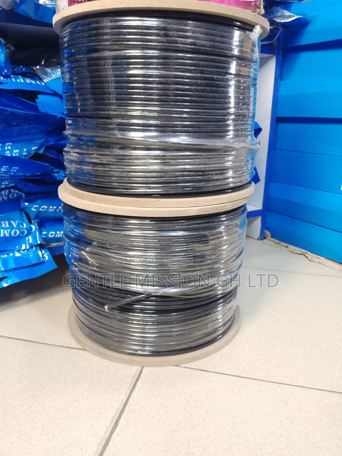 Networking Outdoor Black Cable 305M