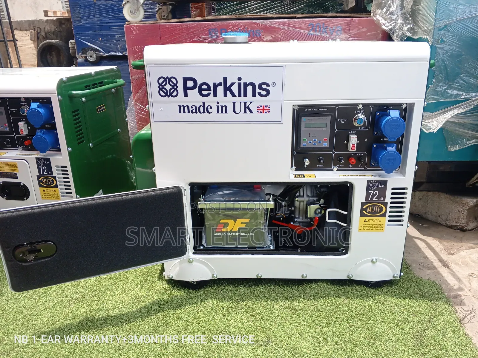Powerful Generators Silent 15kva 16500W Perkins Generators