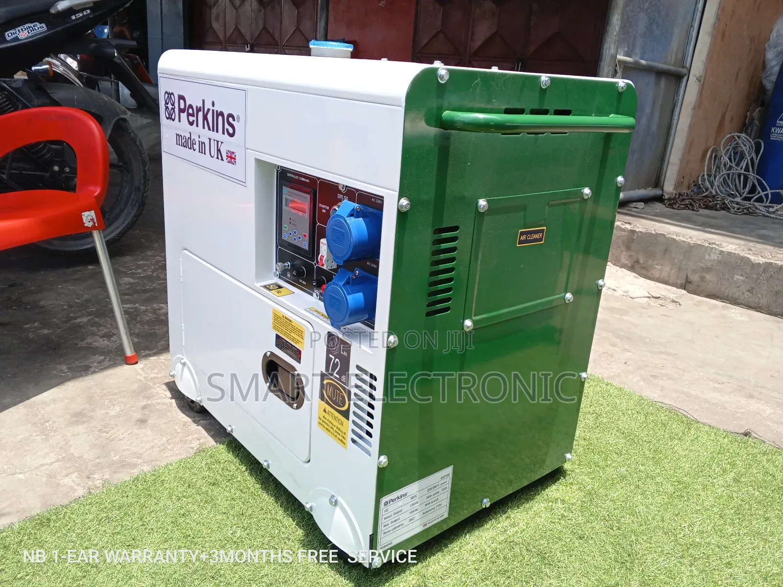 Perkins Geneset Silent Diesel 15kw 16500W Generator UK Made