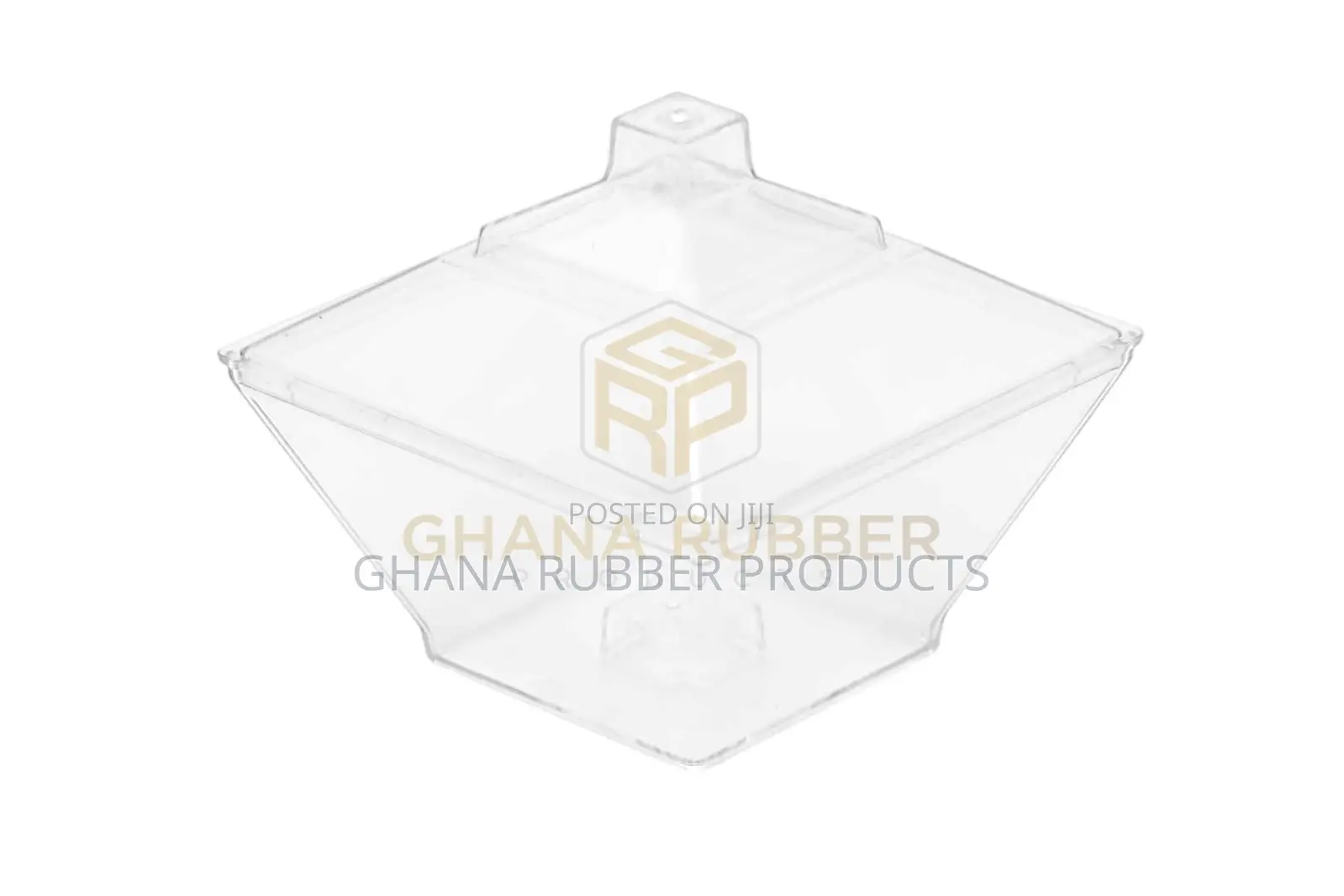 85ml Square Dessert Cups + Lids (288pcs)