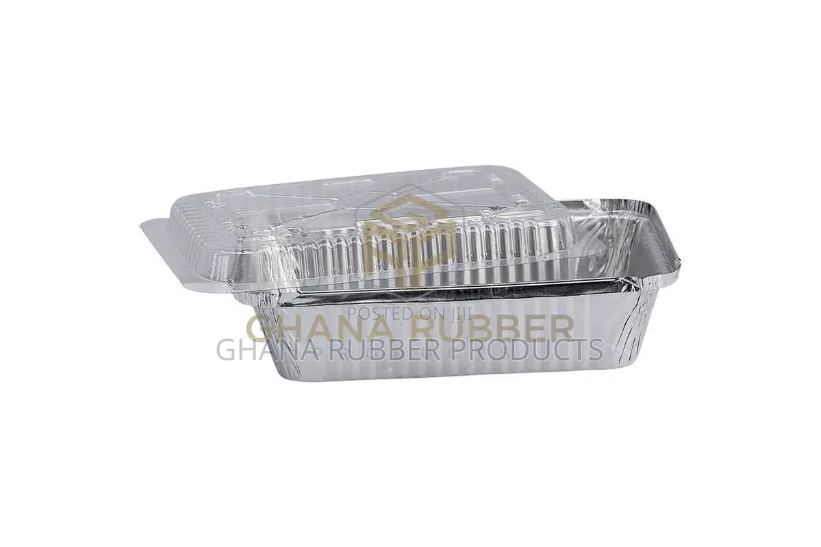 Aluminium Foil Food Containers + Domed Lids(1200ml) (500pcs)