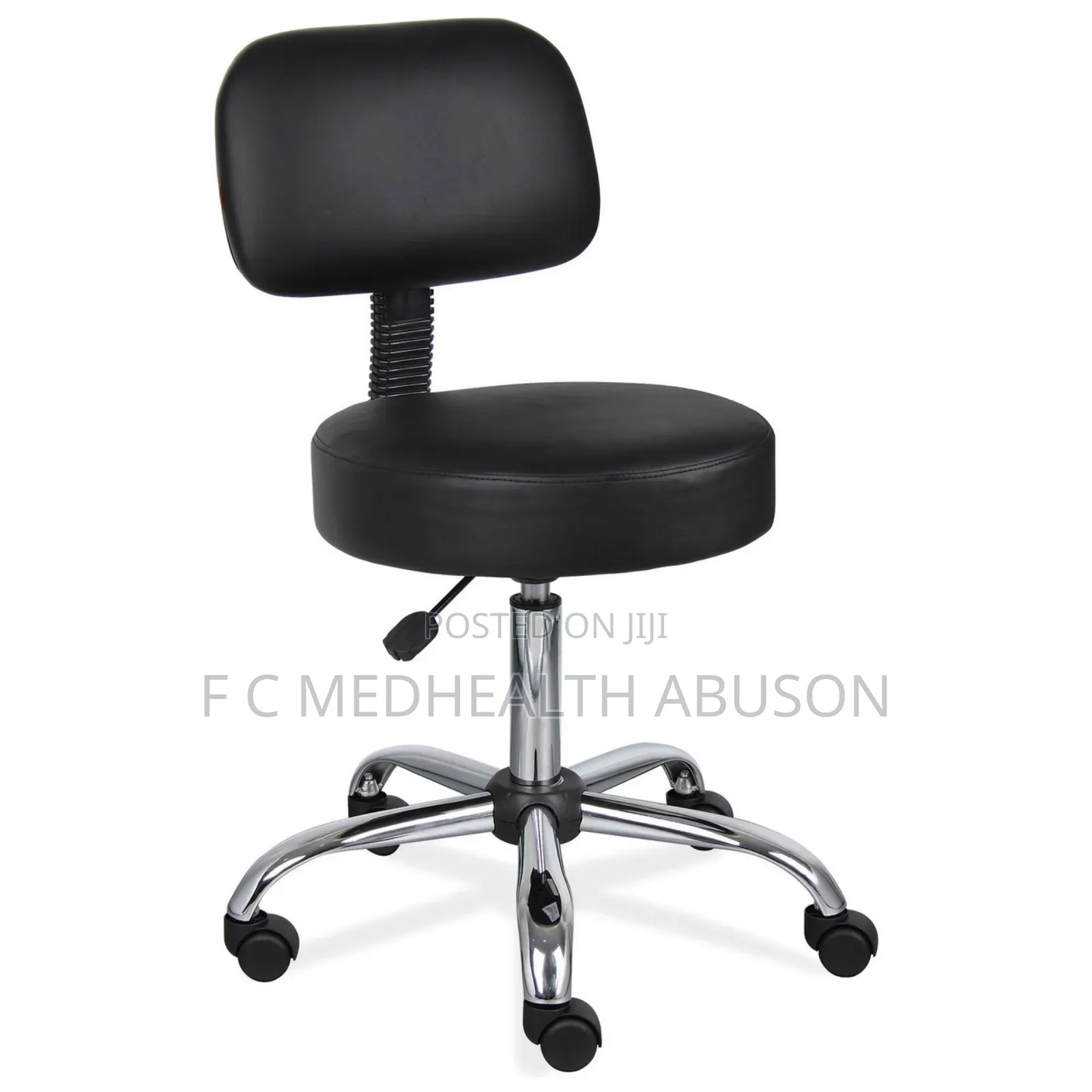 Theater Stool With Back Rest