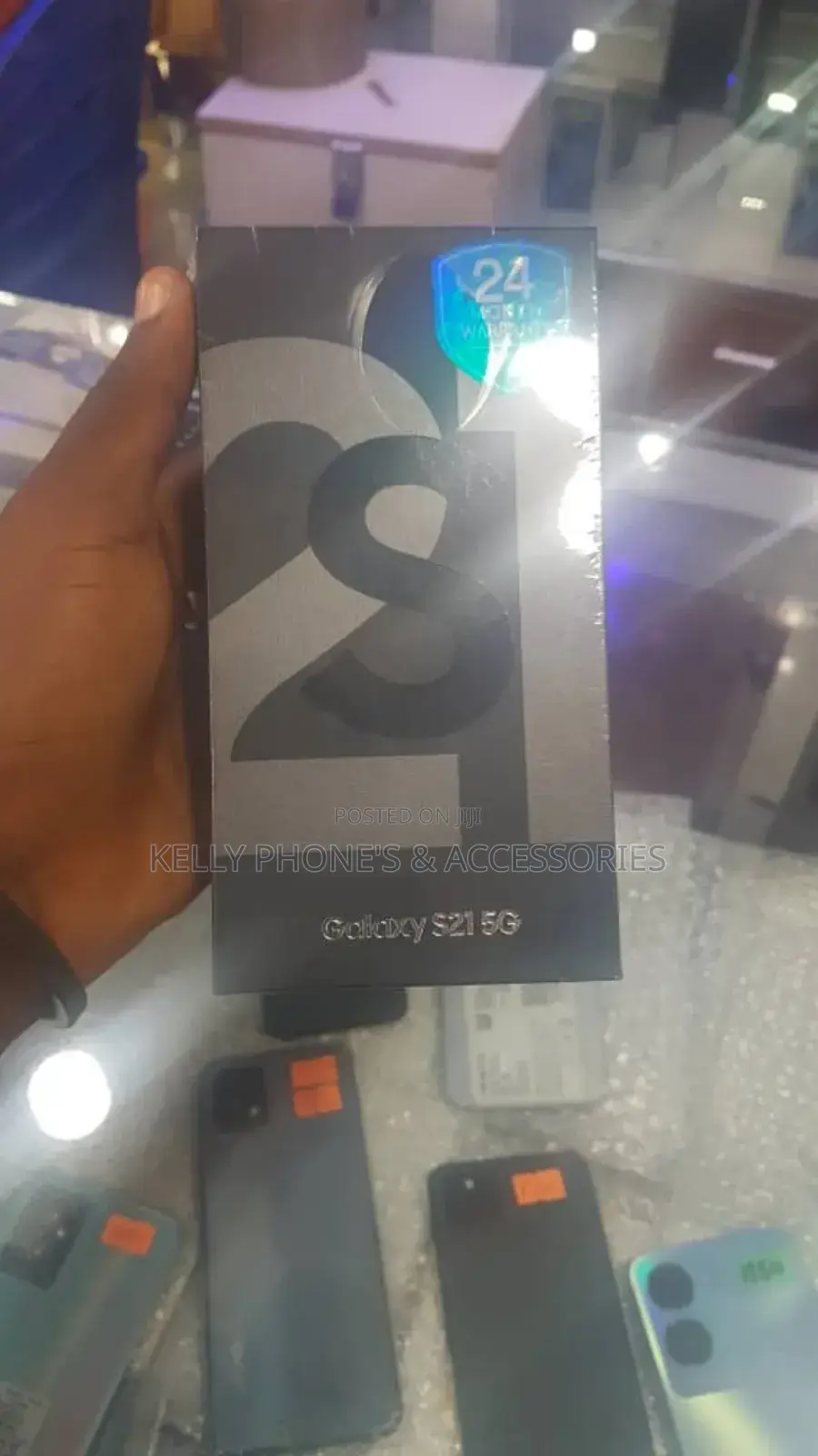 New Samsung Galaxy S21 5G 256 GB Black
