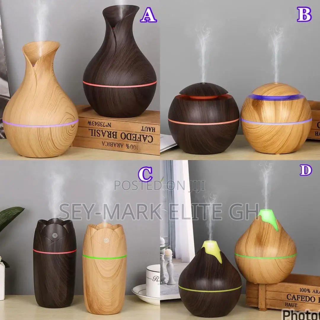 Mix Ultrasonic Aroma Humidifiers+Essential Oil