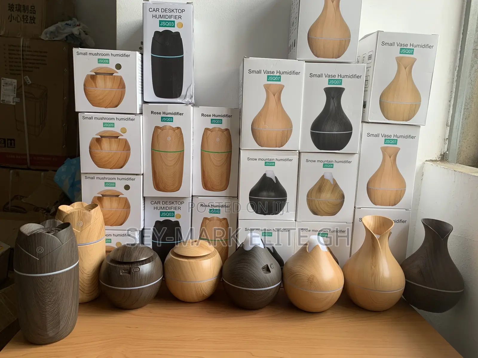 Mix Ultrasonic Aroma Humidifiers+Essential Oil