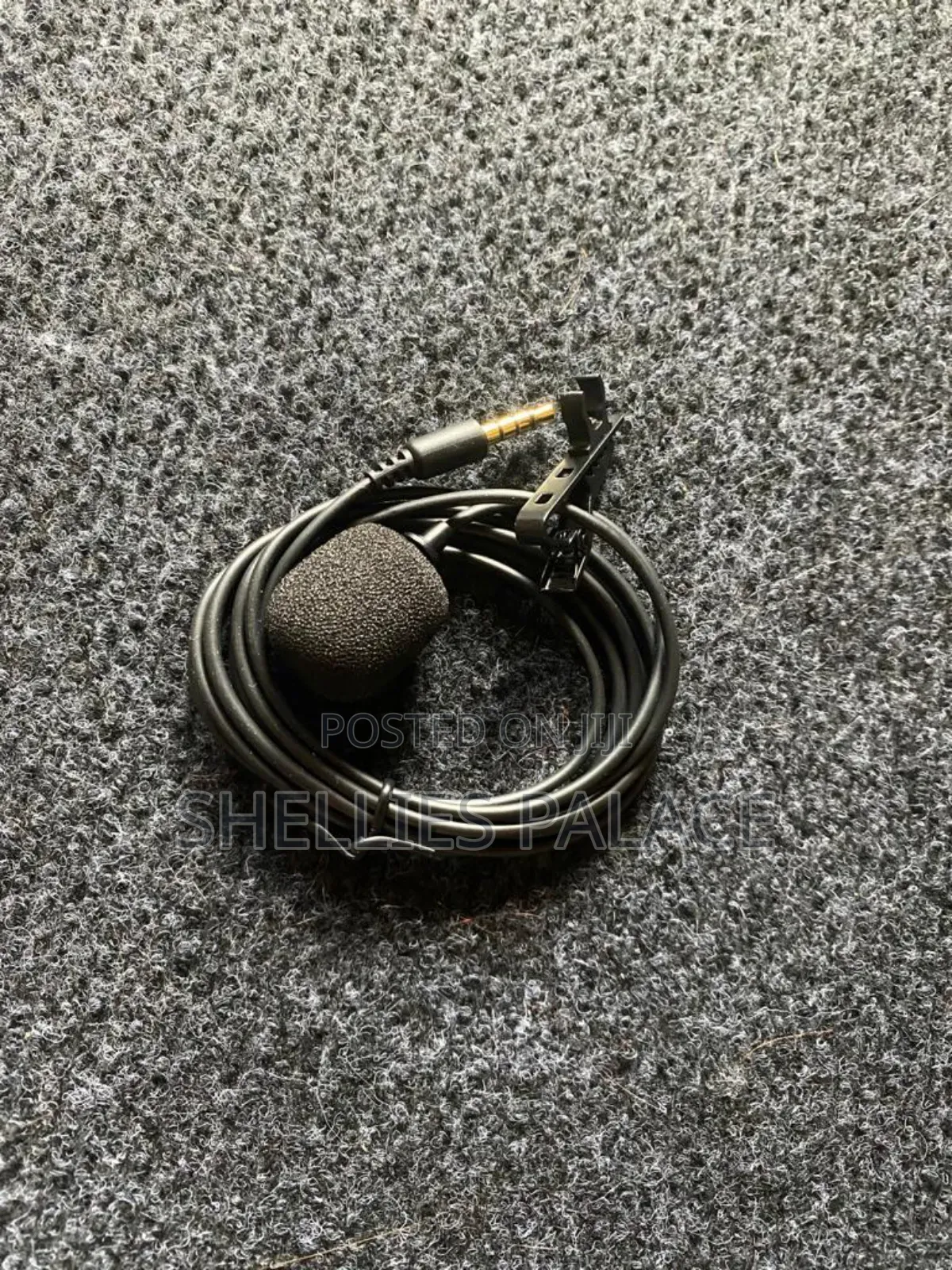 1.5m Mini Portable Lavalier Microphone Condenser Clip-on