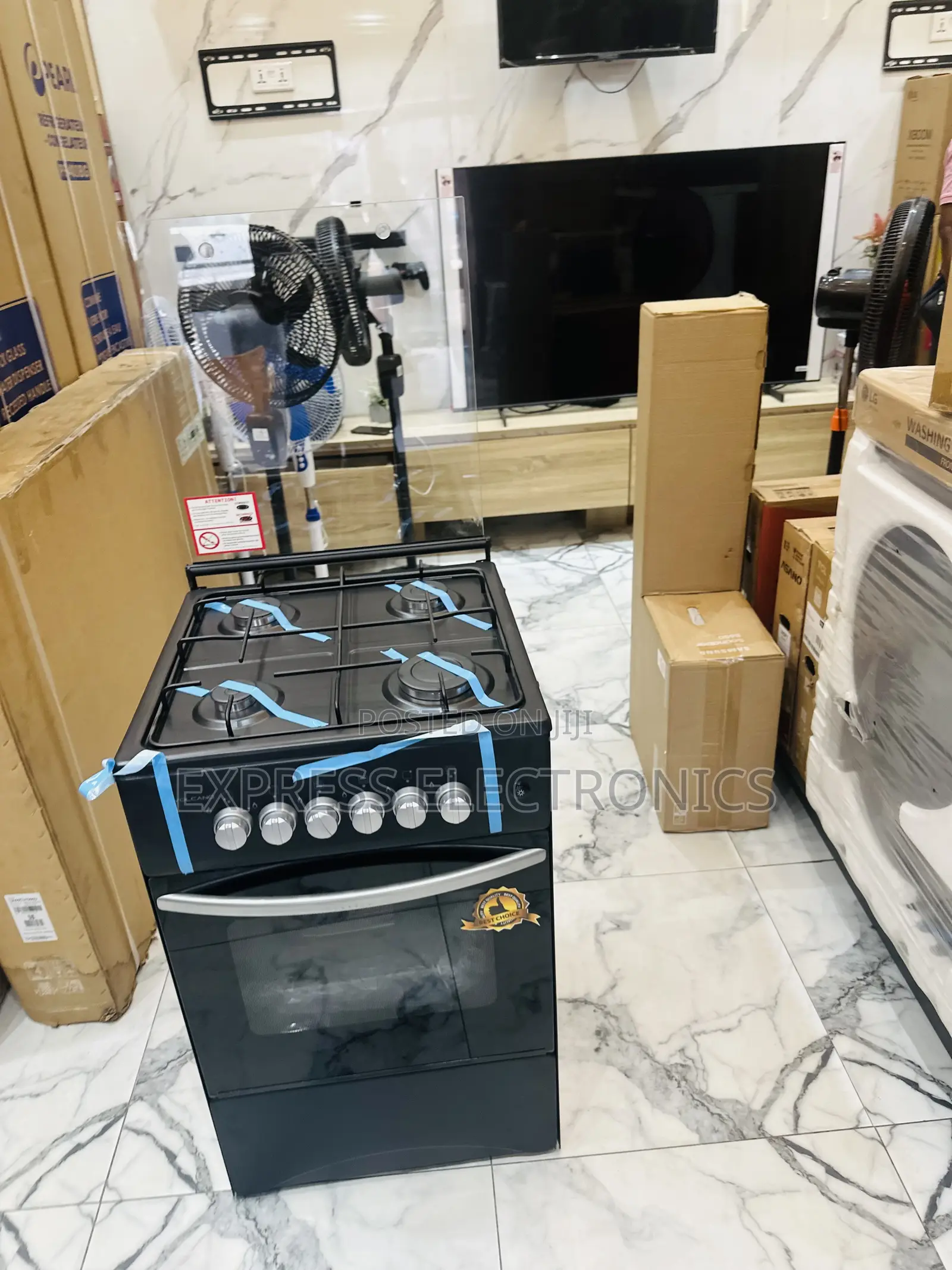 Turkish Made Stove Gas Cooker Oven 50/50 4burner