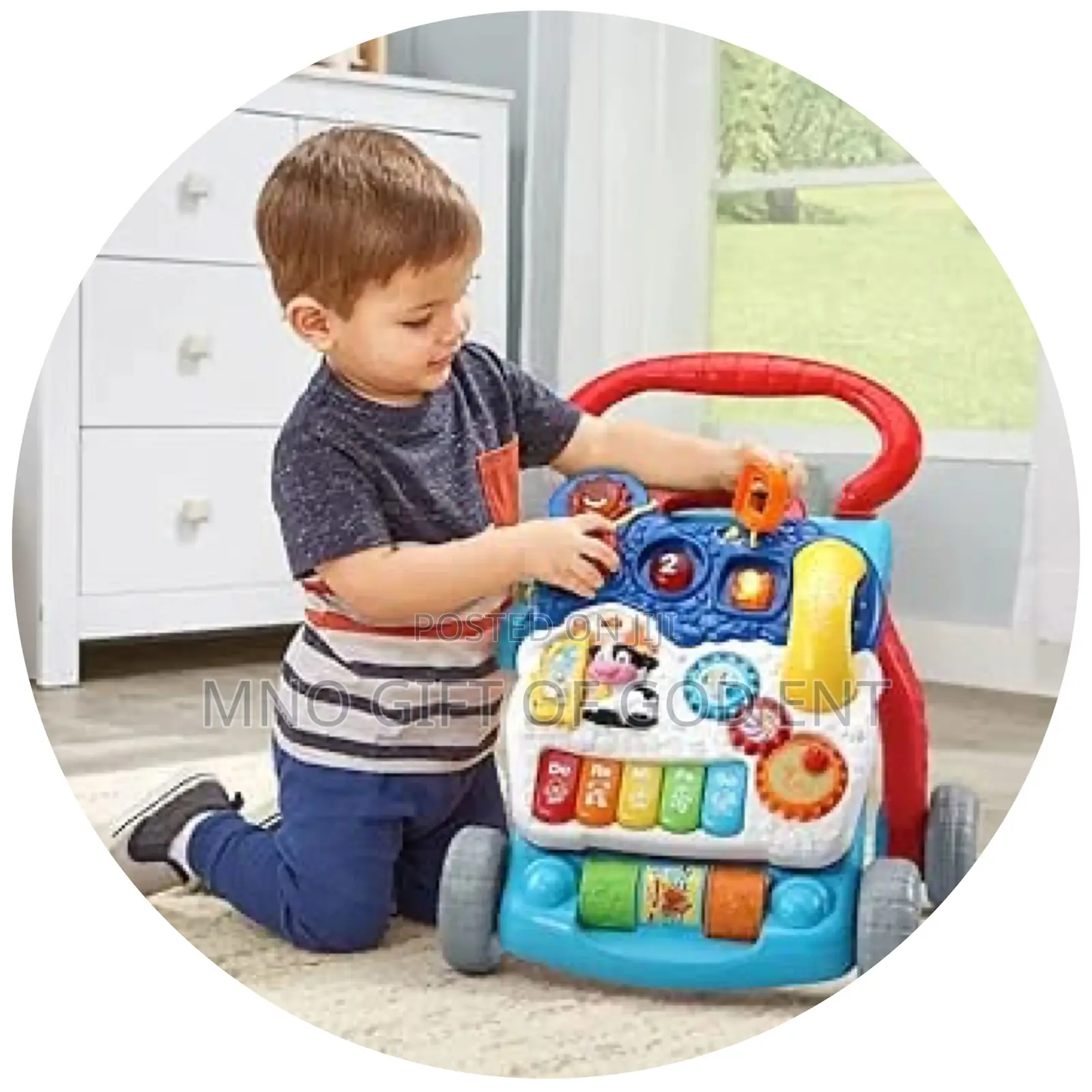 Vtech Sit-to-Stand Learning Walker Blue From U.S.