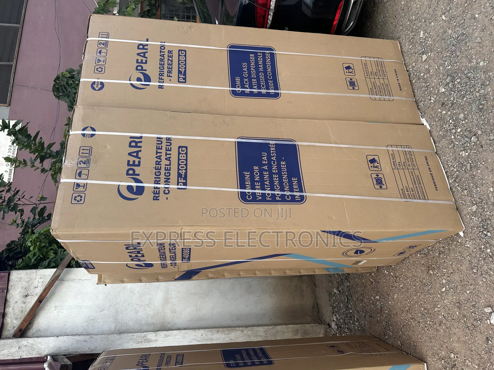 Noiseless Operation Fridge Pearl Pf-400bg