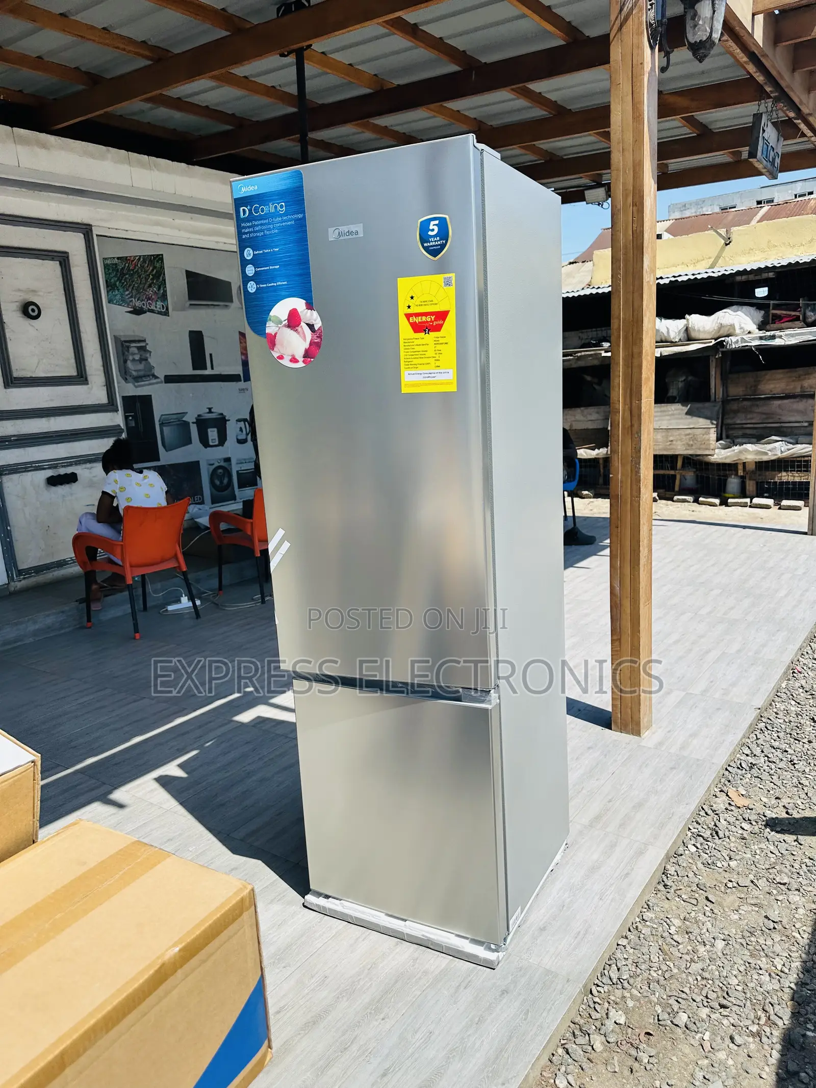 Text Us for MDRB369FGN02 Midea Double Door Fridge