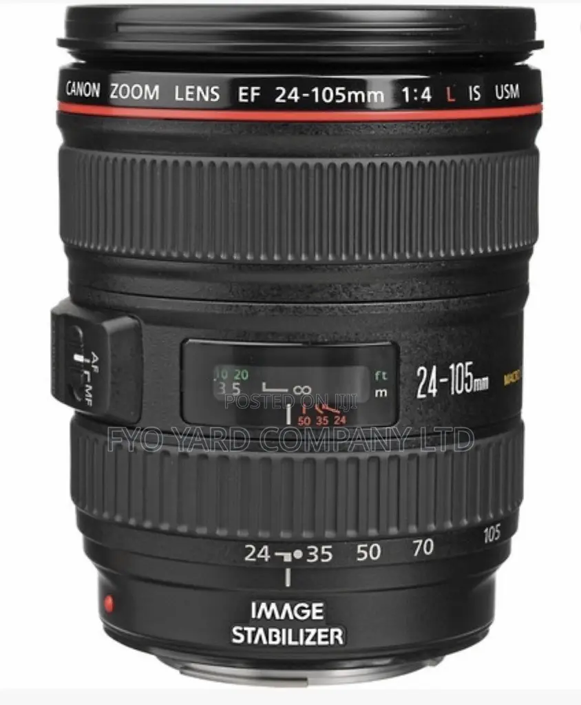 New Inbox Canon Ef 24–105mm F/4l Is Usm Lens