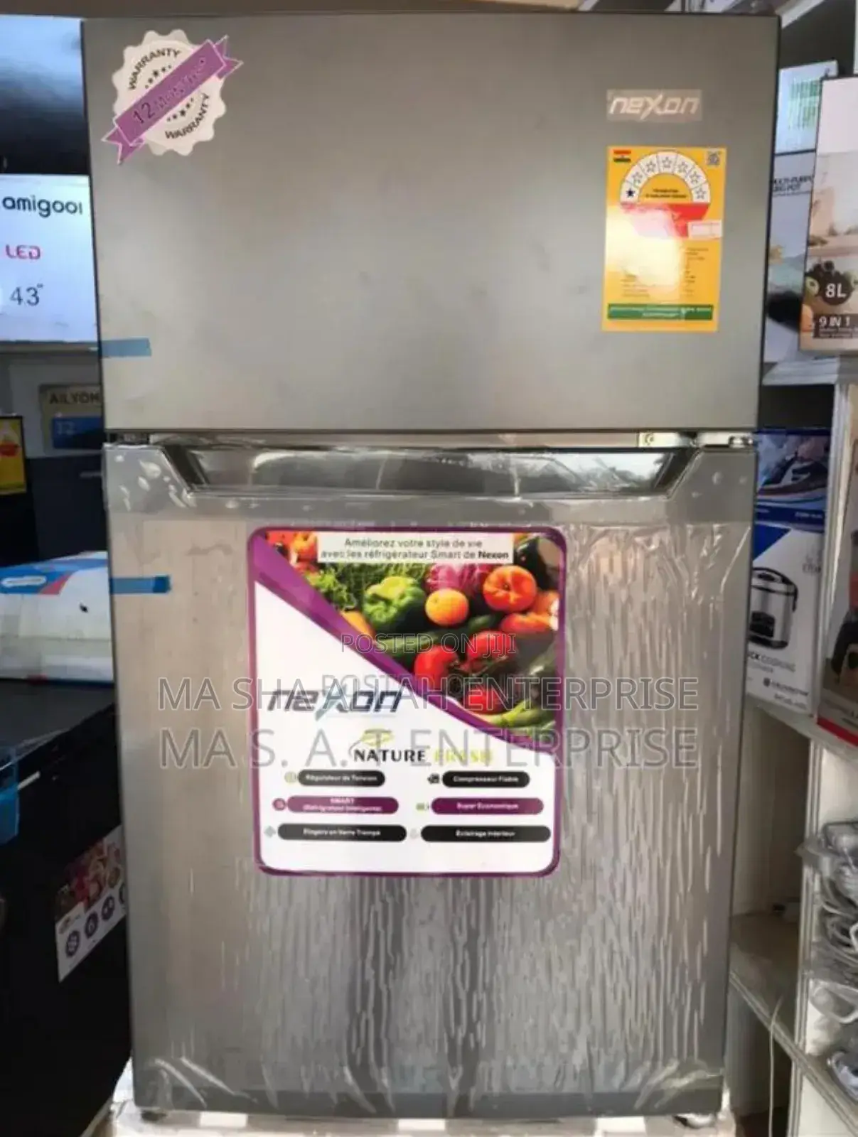 Nexon Standard Double Door Table Top Refrigerator