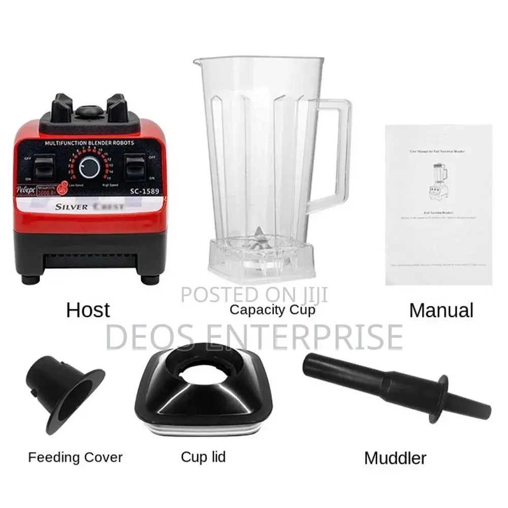 Fresh Juice Silver Crest 2 in 1 Blender