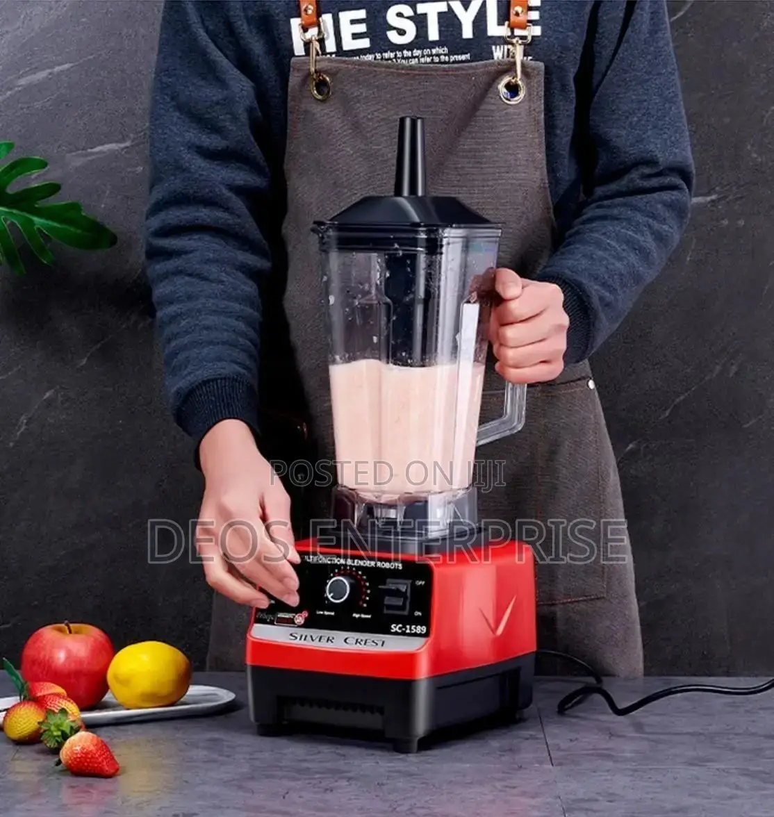Electric 2 in 1 Silver Crest Blender