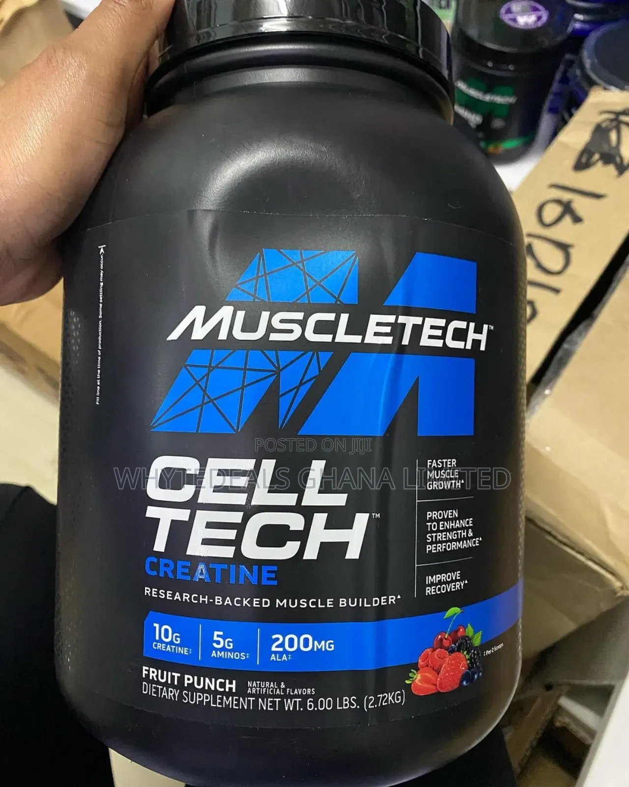 Celltech Performance Series-Faster Muscle Growth Energy 6lb