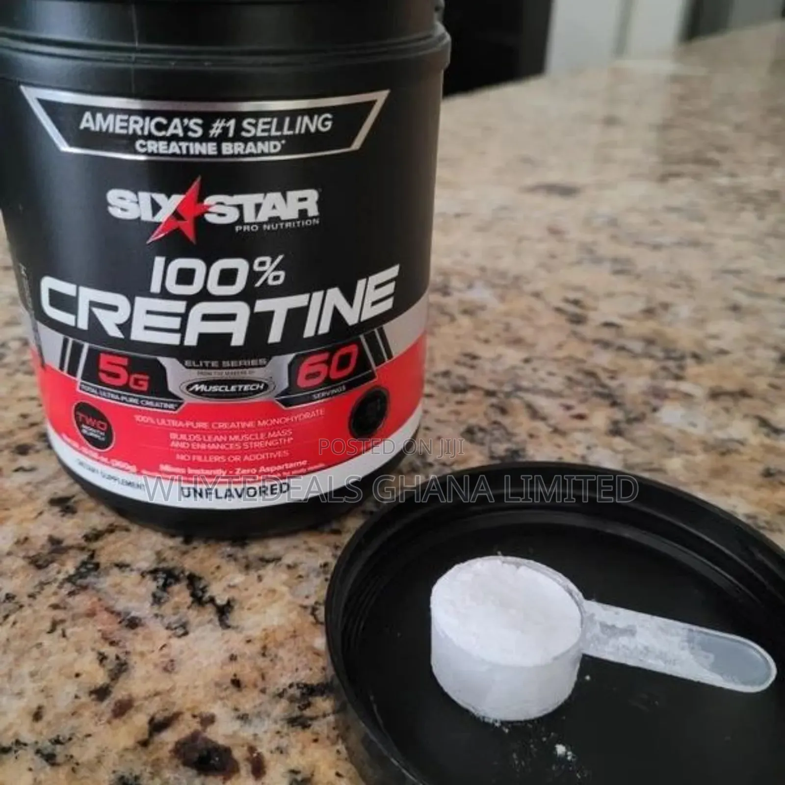 America’S #1 Selling Creatine Brand- SIX STAR 100% CREATINE