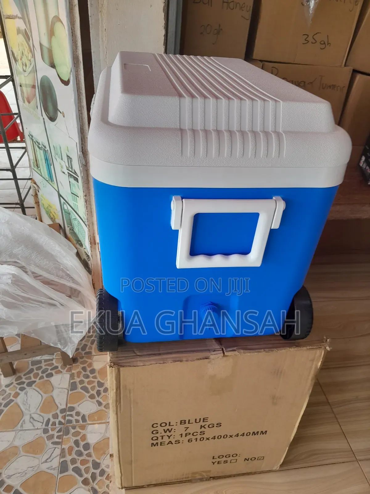 Season's Greetings Ice Chest