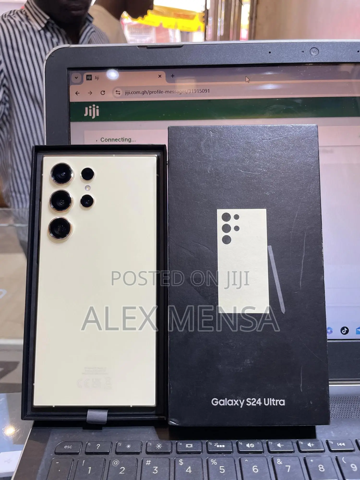New Samsung Galaxy S24 Ultra 256 GB Gold