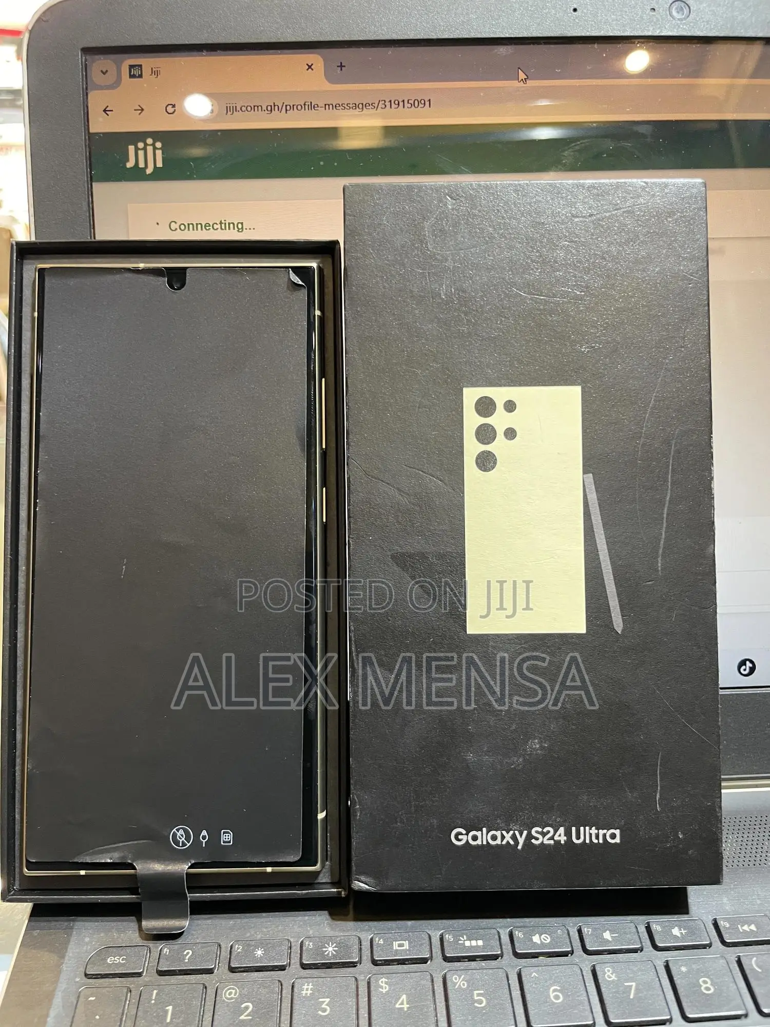New Samsung Galaxy S24 Ultra 256 GB Gold