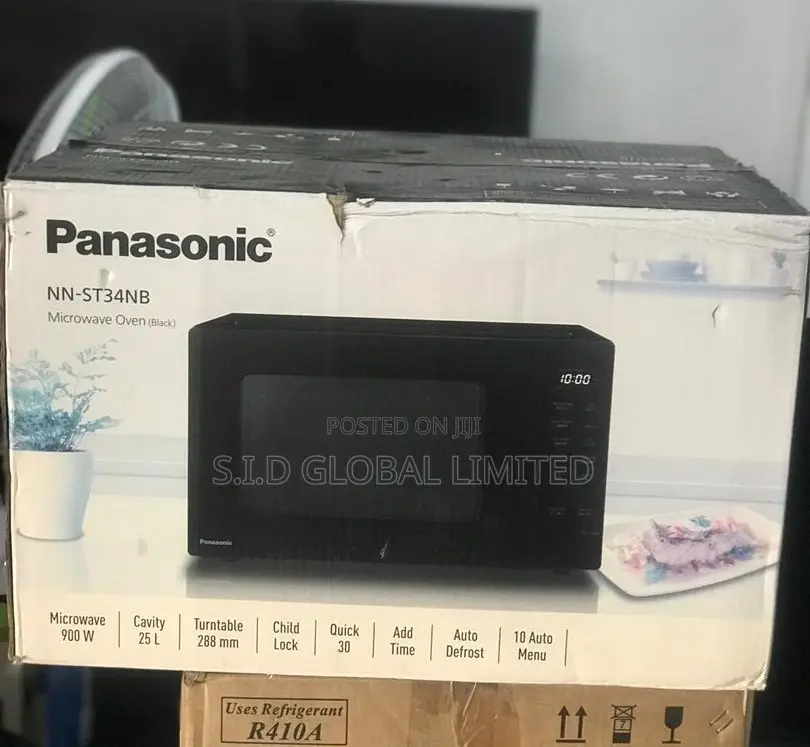 Quick and Automatic Panasonic Microwave-Oven 25 Liters