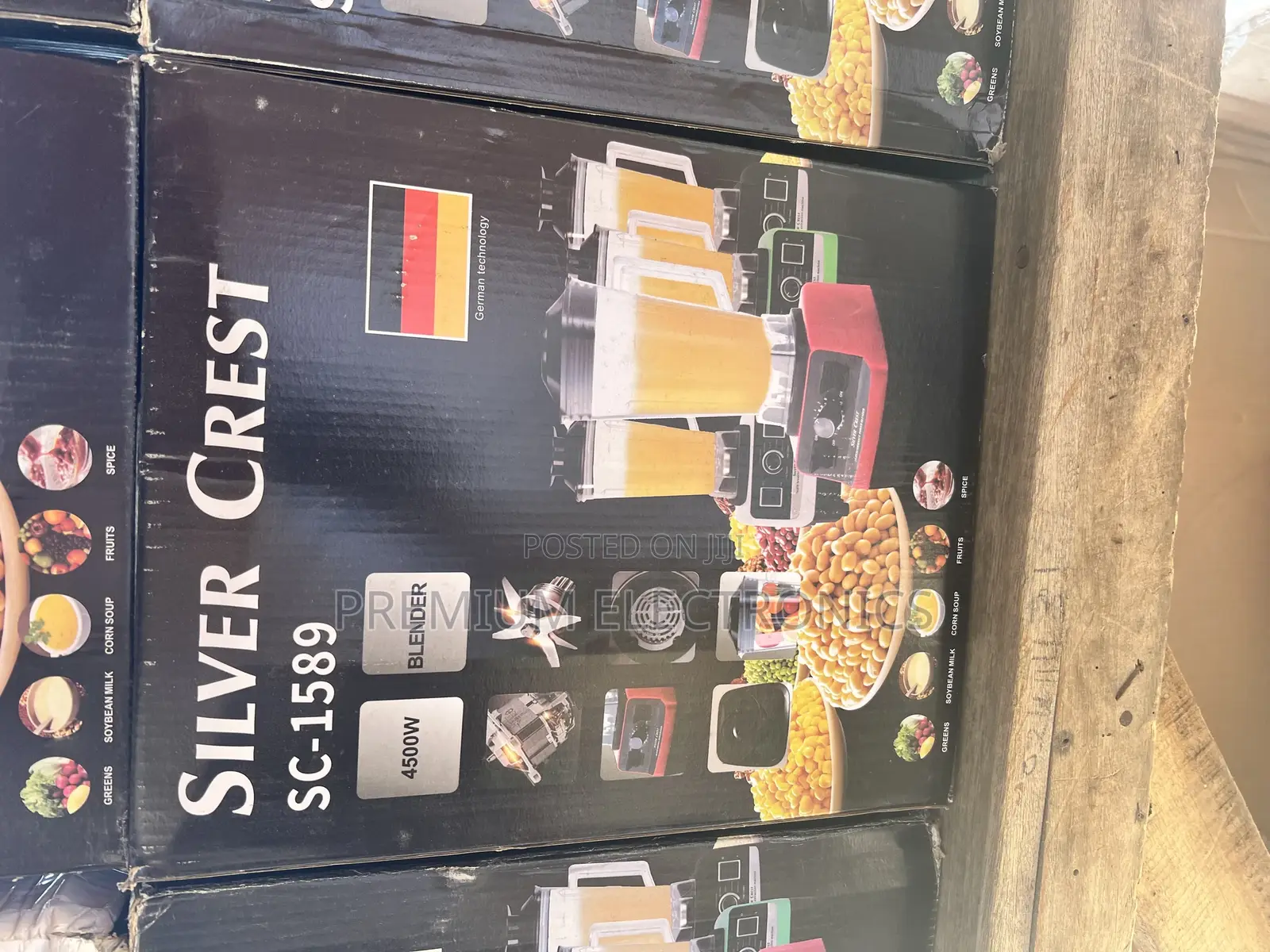 Silver Crest 4500W Sc-1589, Multi-Functional 2-in-1 Blender