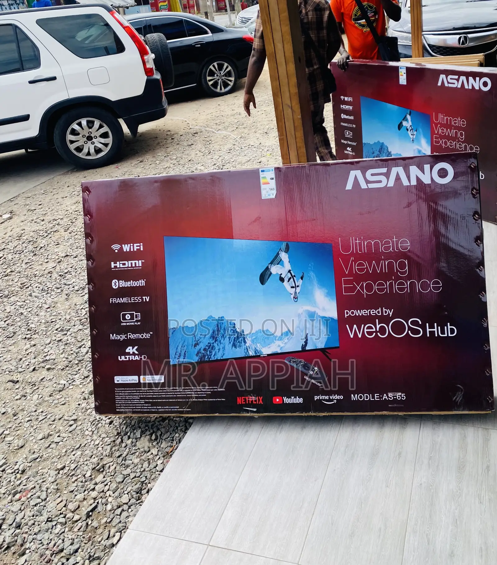 Order Original Asano 65 Webos Uhd Smart Television.