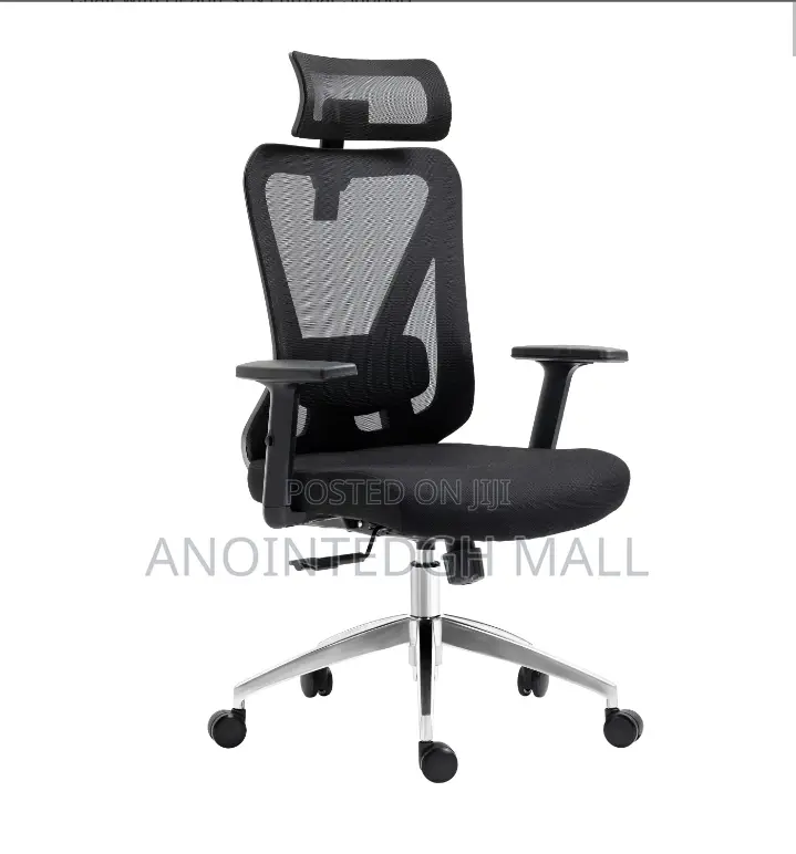 Ergonomic Mesh Executive Swivel Chair - Black