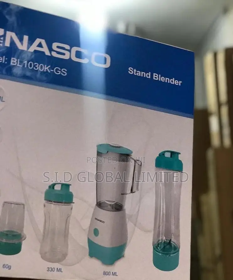 Less Noise Nasco BL1030K-GS 300watts Professional Blender