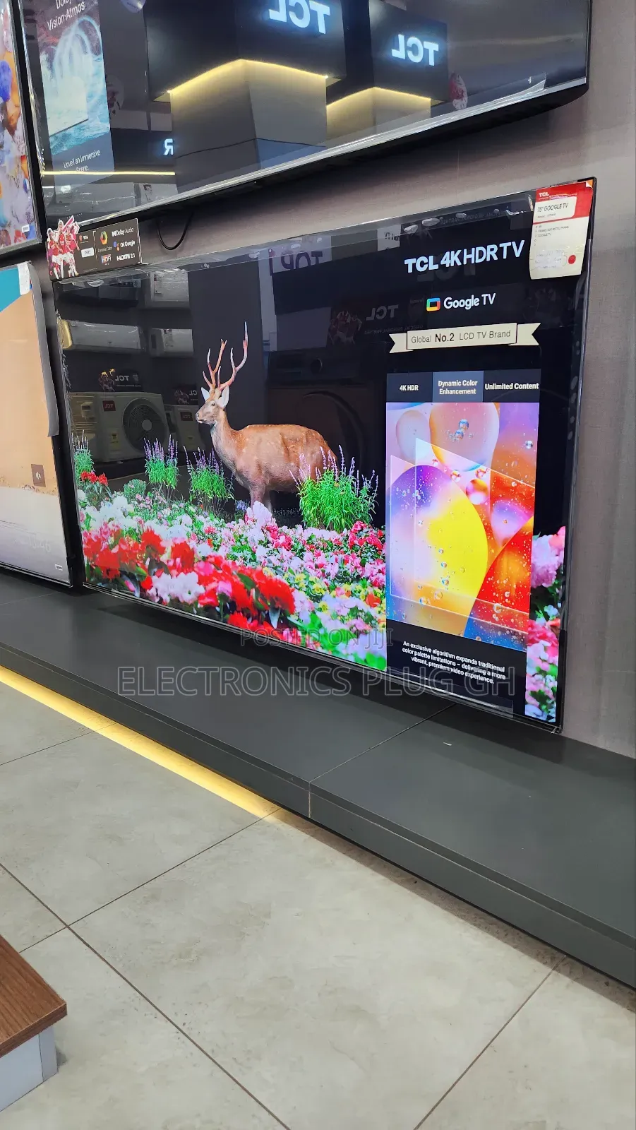 TCL 75 Uhd Smart Android Tv