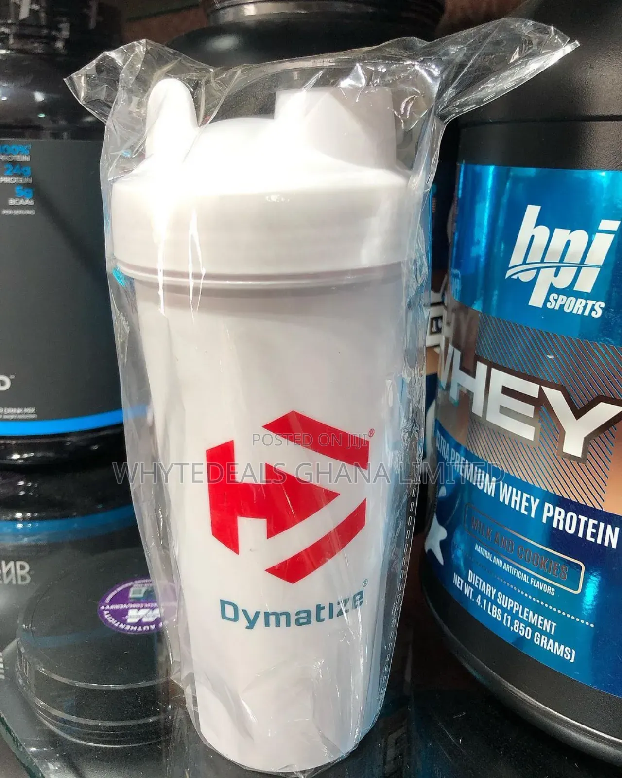 Dymatize Stylish Premium Quality Gym Shaker + Water Bottle
