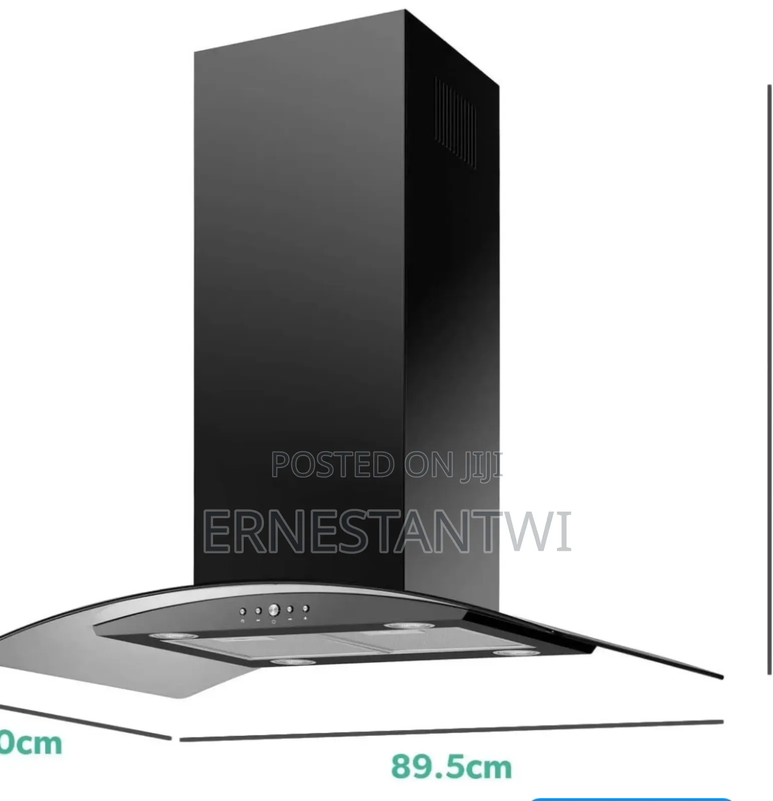 90cm Island Hood Extractor From Electriq, UK
