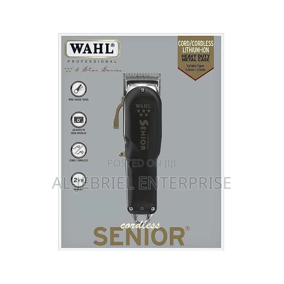 Wahl 5 Star Series Cordless Senior Hair Clippe