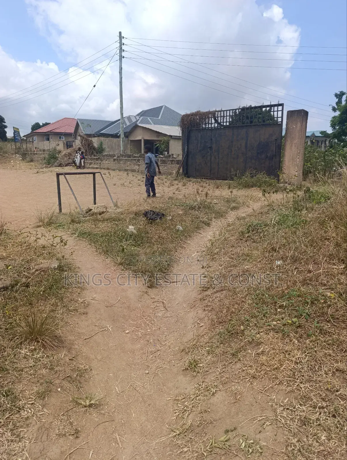 3 and Half Plot of Land at Amasaman 3-Junc. For Sale.$150,000