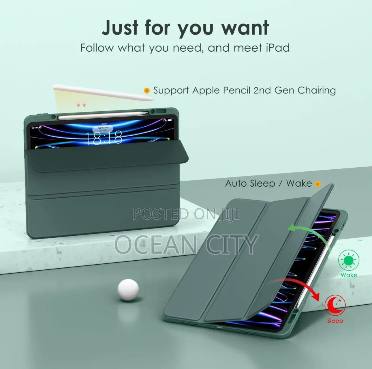 13” Apple iPad Air Case With Pen Holder