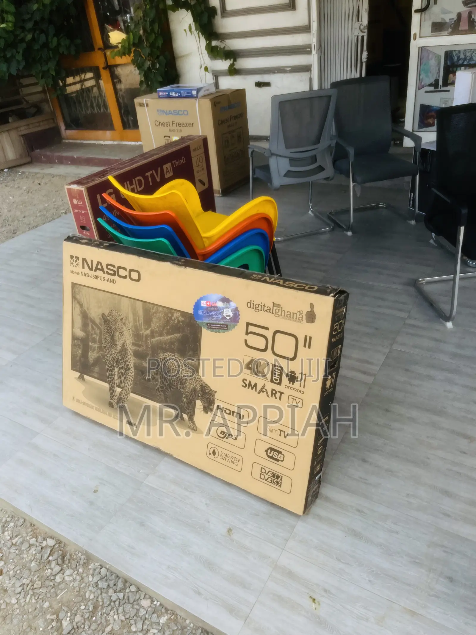 Order Classic Nasco 50” Full HD Satellite Television,Black